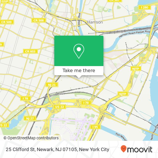 25 Clifford St, Newark, NJ 07105 map