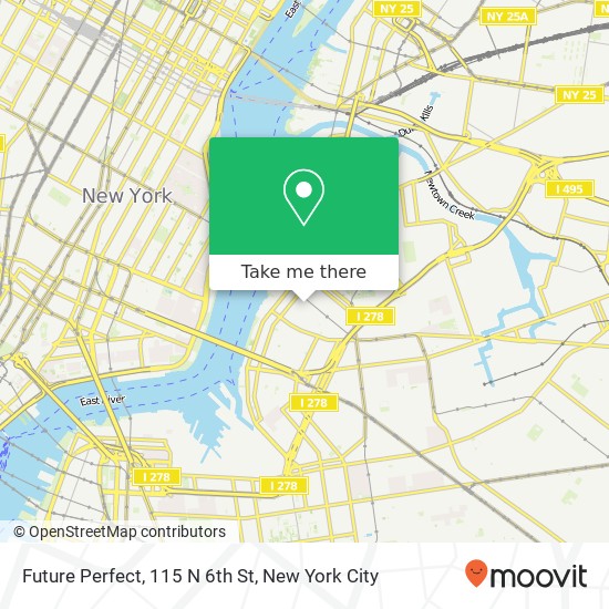 Future Perfect, 115 N 6th St map