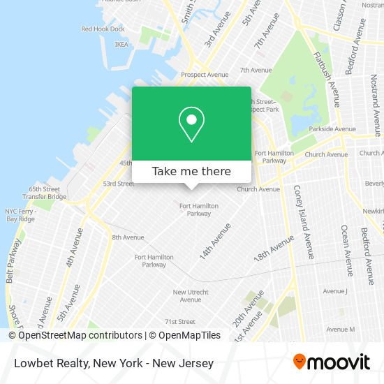 Lowbet Realty map