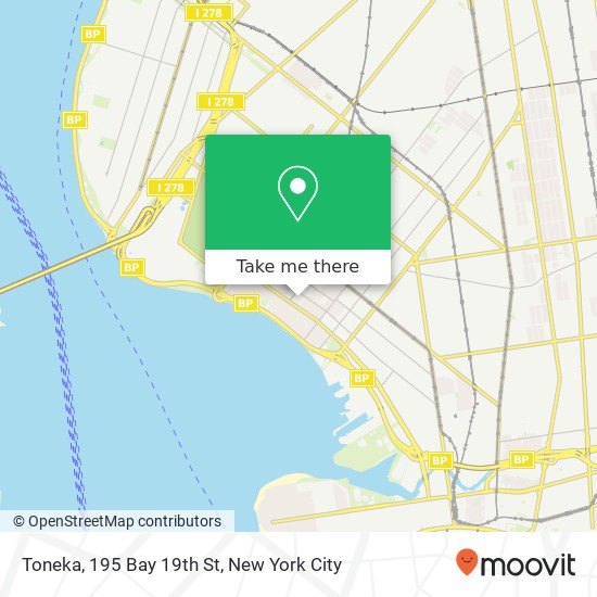 Mapa de Toneka, 195 Bay 19th St