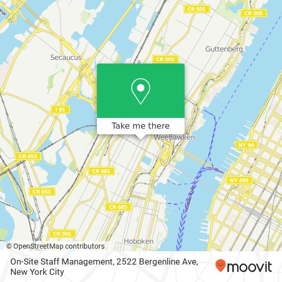 On-Site Staff Management, 2522 Bergenline Ave map