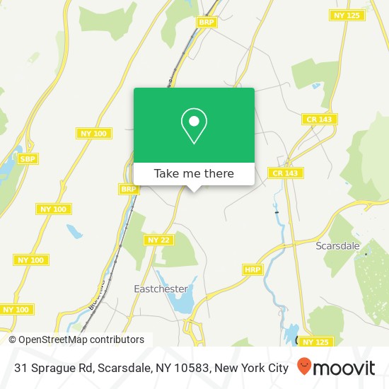 31 Sprague Rd, Scarsdale, NY 10583 map