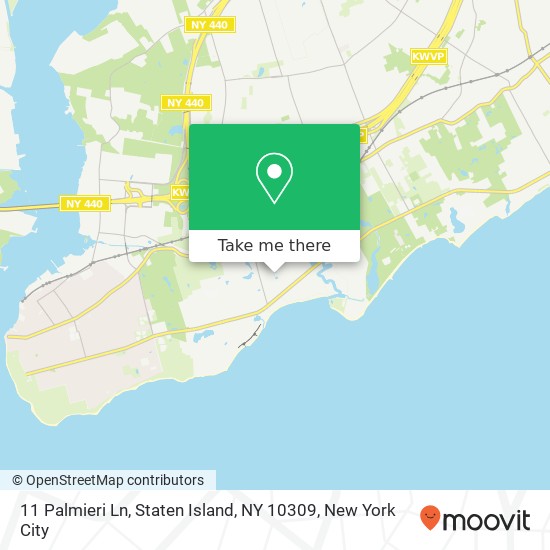 11 Palmieri Ln, Staten Island, NY 10309 map