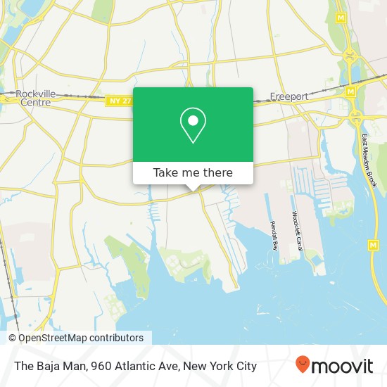 The Baja Man, 960 Atlantic Ave map