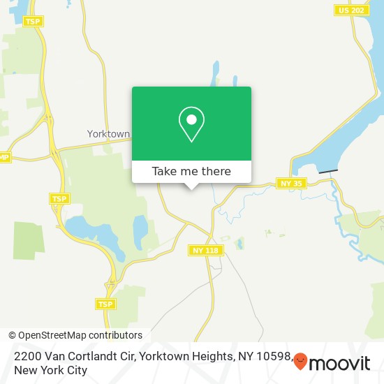 2200 Van Cortlandt Cir, Yorktown Heights, NY 10598 map