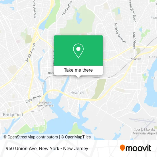 950 Union Ave map