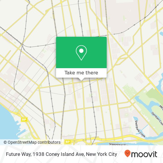 Mapa de Future Way, 1938 Coney Island Ave