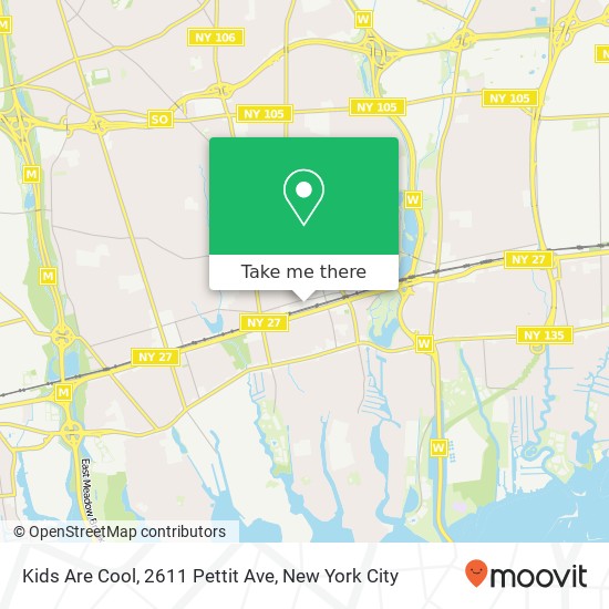 Mapa de Kids Are Cool, 2611 Pettit Ave