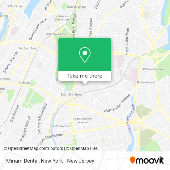 Miriam Dental map