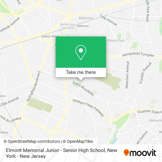 Elmont Memorial Junior - Senior High School map