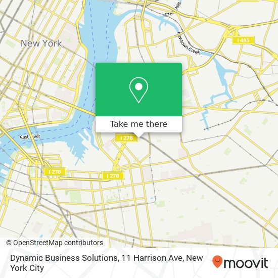 Dynamic Business Solutions, 11 Harrison Ave map