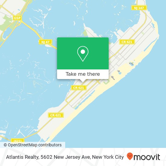 Atlantis Realty, 5602 New Jersey Ave map