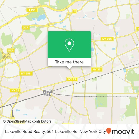 Mapa de Lakeville Road Realty, 561 Lakeville Rd
