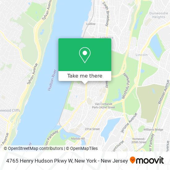 4765 Henry Hudson Pkwy W map