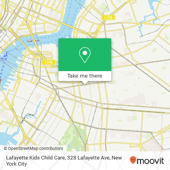 Lafayette Kids Child Care, 328 Lafayette Ave map