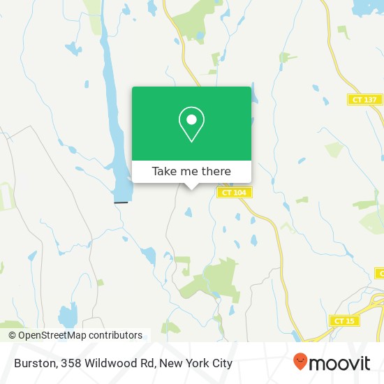 Mapa de Burston, 358 Wildwood Rd