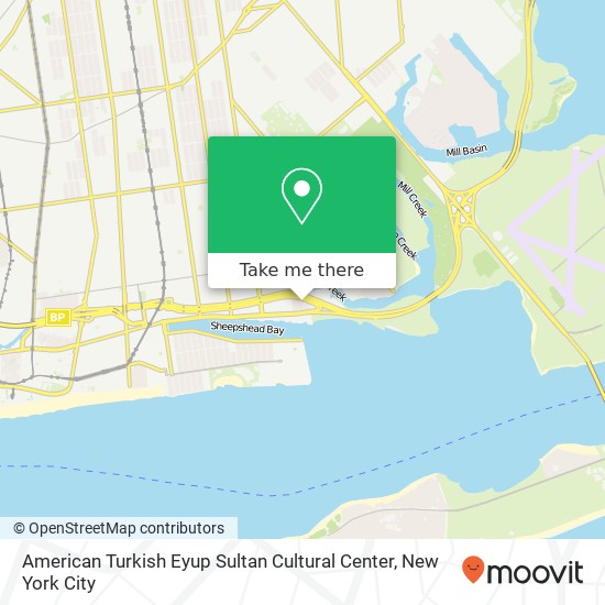 American Turkish Eyup Sultan Cultural Center map