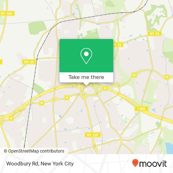 Woodbury Rd, Woodbury, NY 11797 map