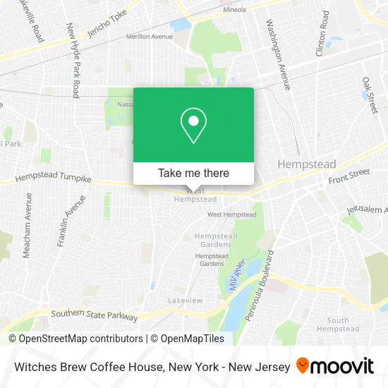 Witches Brew Coffee House map