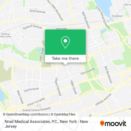 Nrad Medical Associates, P.C. map