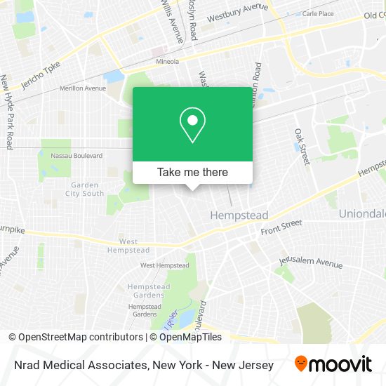 Mapa de Nrad Medical Associates