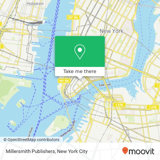 Millersmith Publishers map