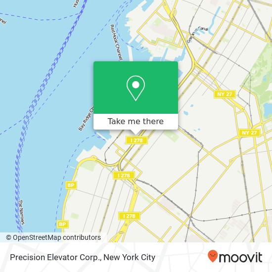 Mapa de Precision Elevator Corp.