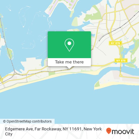 Edgemere Ave, Far Rockaway, NY 11691 map