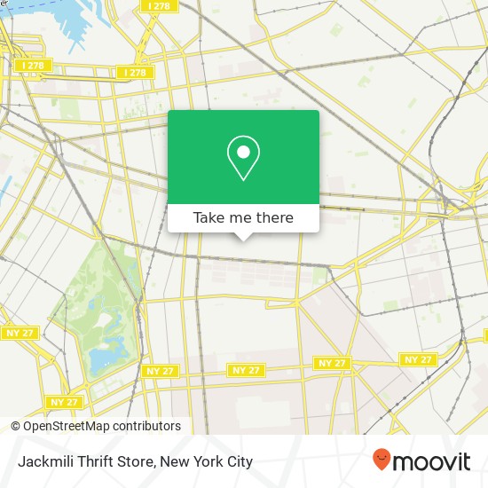 Mapa de Jackmili Thrift Store