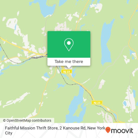 Mapa de Faithful Mission Thrift Store, 2 Kanouse Rd