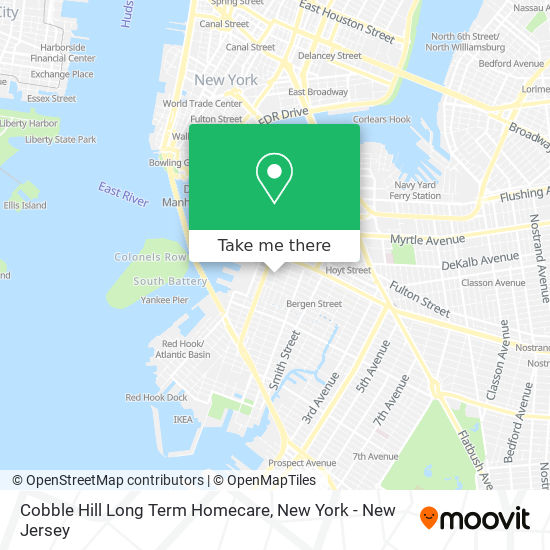 Mapa de Cobble Hill Long Term Homecare