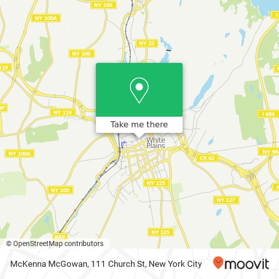 McKenna McGowan, 111 Church St map