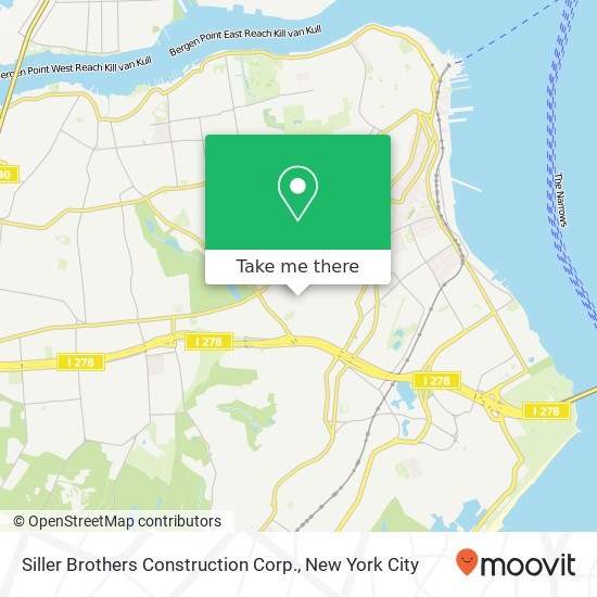 Mapa de Siller Brothers Construction Corp.