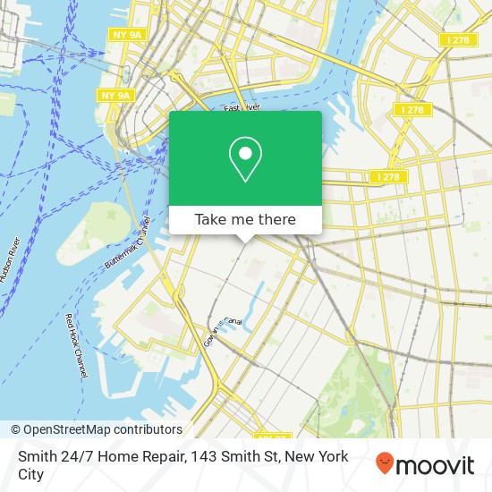 Smith 24 / 7 Home Repair, 143 Smith St map