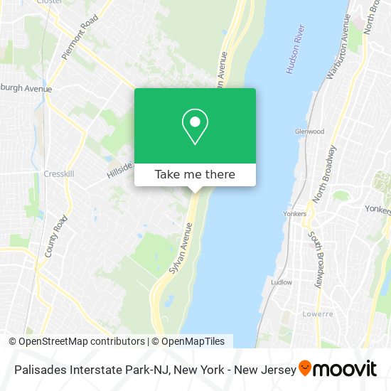 Palisades Interstate Park-NJ map