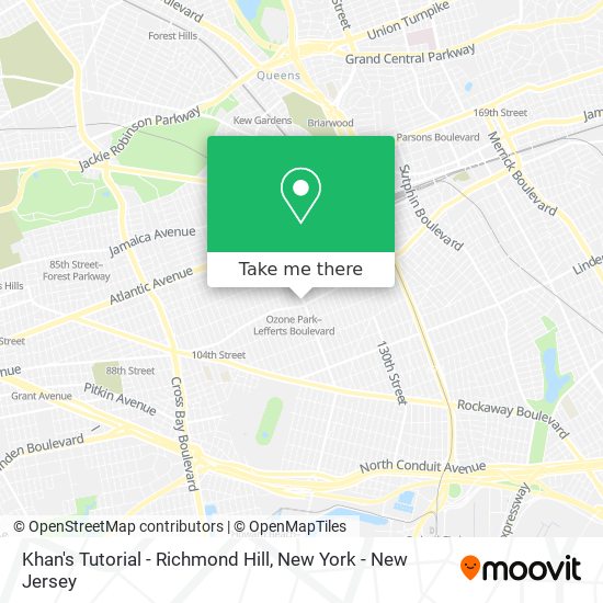 Khan's Tutorial - Richmond Hill map