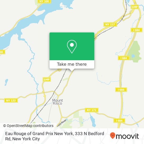 Eau Rouge of Grand Prix New York, 333 N Bedford Rd map