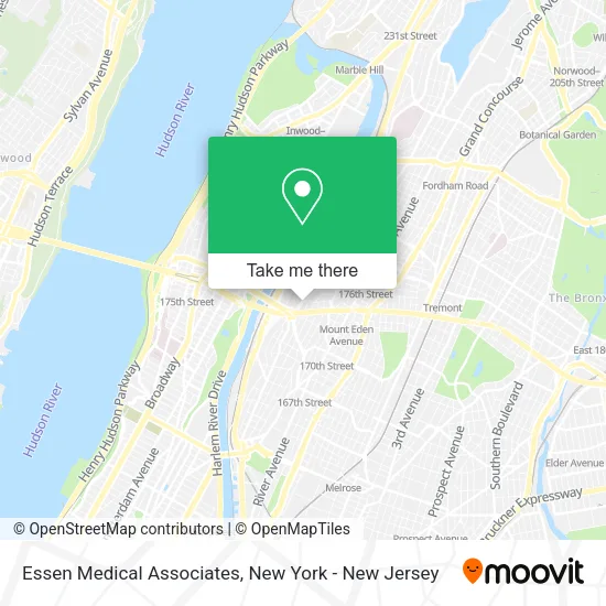 Mapa de Essen Medical Associates