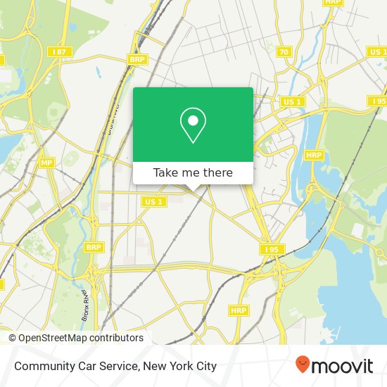 Community Car Service map