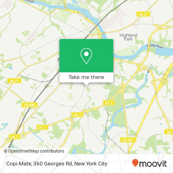 Copi-Mate, 360 Georges Rd map