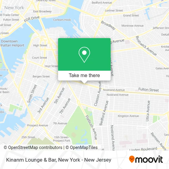 Kinanm Lounge & Bar map