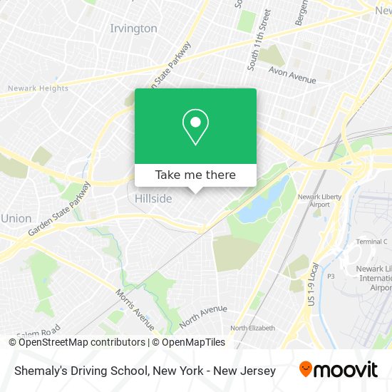 Shemaly's Driving School map