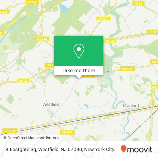 4 Eastgate Sq, Westfield, NJ 07090 map