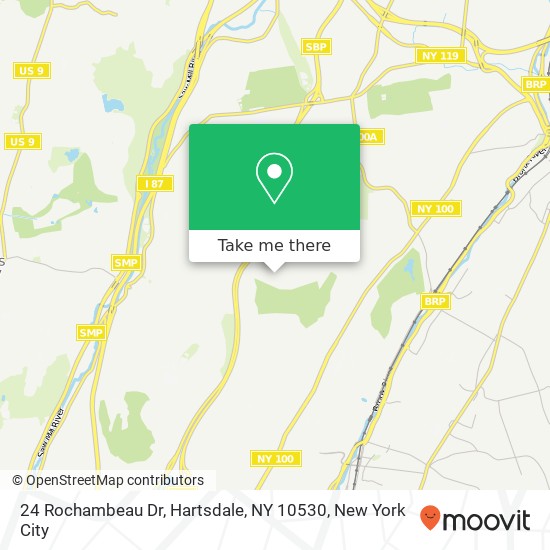 24 Rochambeau Dr, Hartsdale, NY 10530 map