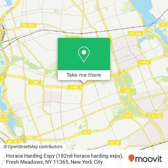 Mapa de Horace Harding Expy (182nd horace harding expy), Fresh Meadows, NY 11365