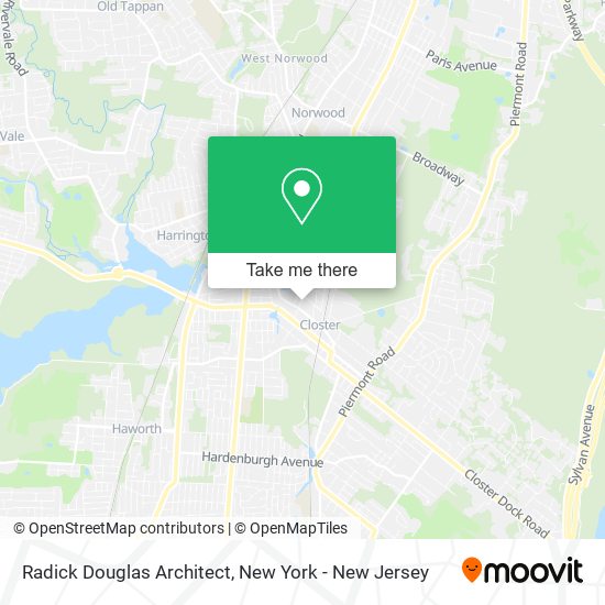 Radick Douglas Architect map