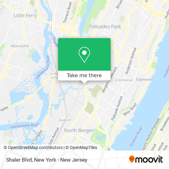 Mapa de Shaler Blvd