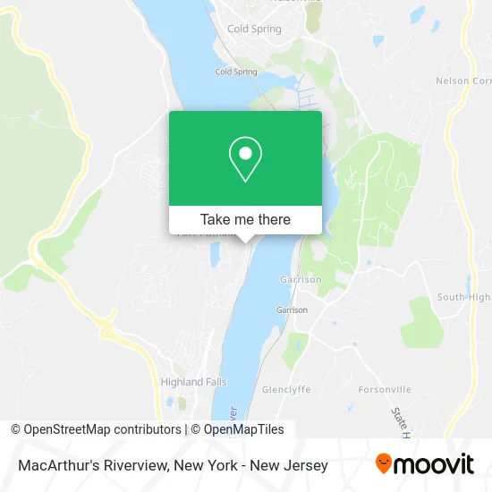 MacArthur's Riverview map