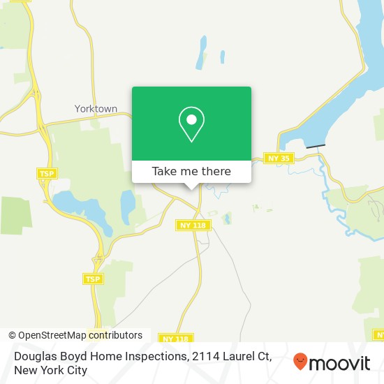 Douglas Boyd Home Inspections, 2114 Laurel Ct map