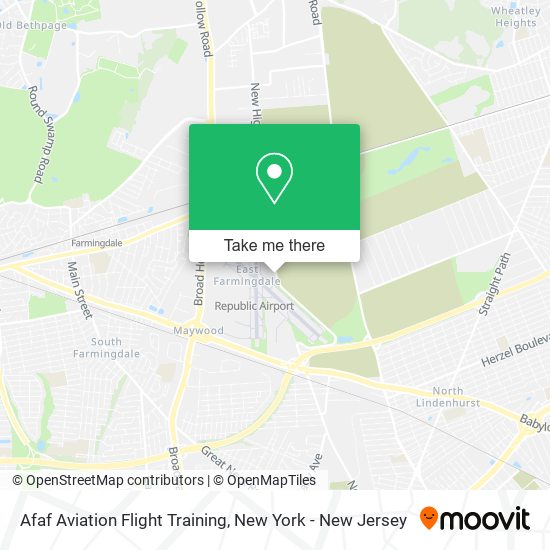 Afaf Aviation Flight Training map